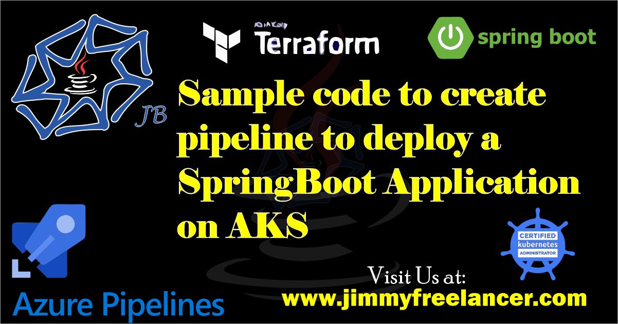 Codigo de ejemplo para crear un pipeline que despliega una aplicacion SpringBoot en AKS